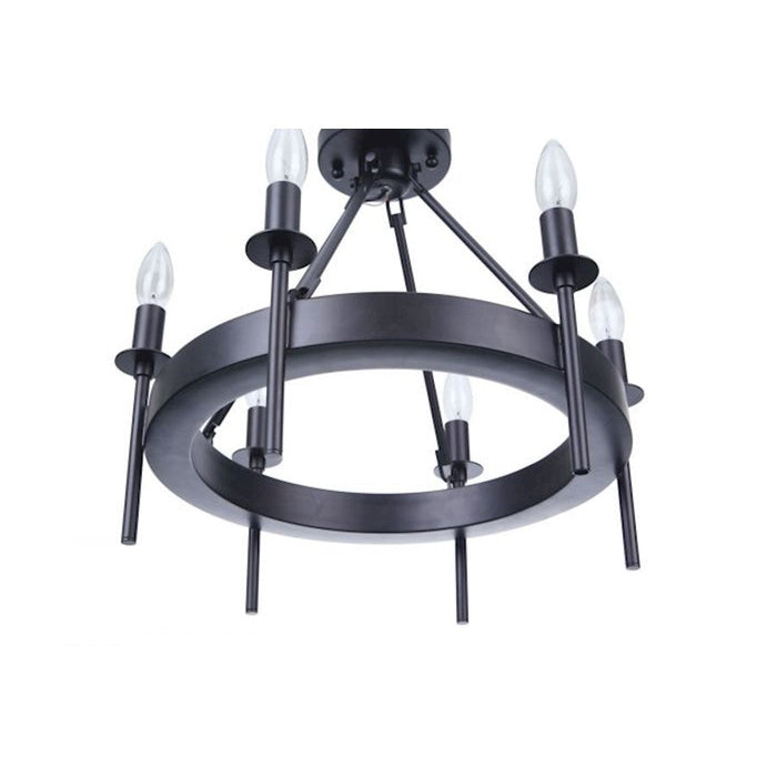 Craftmade Larrson 6 Light Semi-Flush