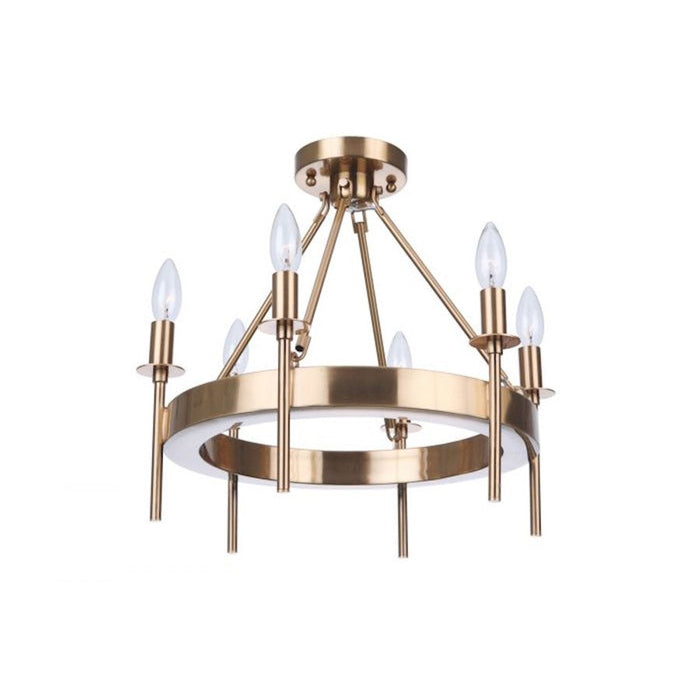 Craftmade Larrson 6 Light Semi-Flush