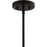 Craftmade Malaya 1 Light Mini Pendant, Aged Bronze Brushed