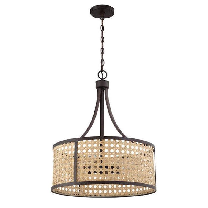 Craftmade Malaya 6 Light Pendant, Aged Bronze Brushed