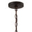 Craftmade Malaya 6 Light Pendant, Aged Bronze Brushed