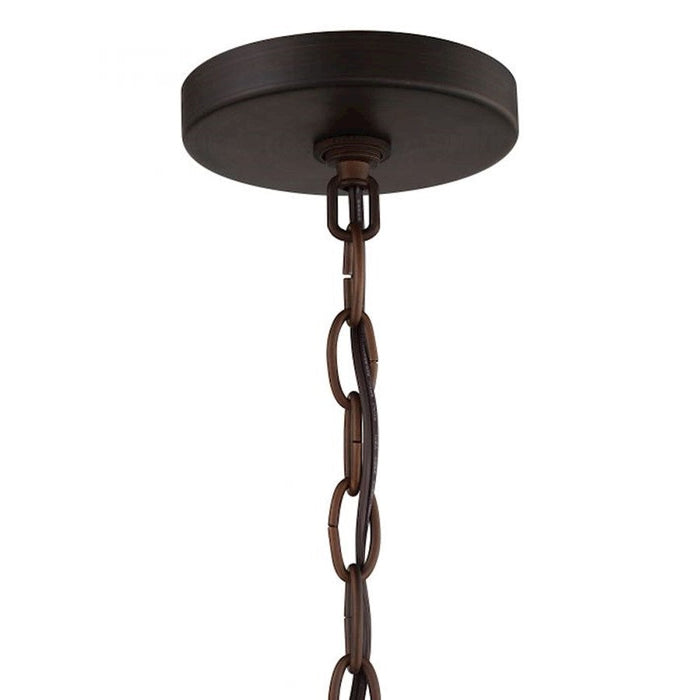 Craftmade Malaya 6 Light Pendant, Aged Bronze Brushed