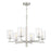 Craftmade Hailie 6 Light Chandelier, Satin Nickel - 55626-SN