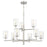 Craftmade Hailie 9 Light Chandelier, Satin Nickel - 55629-SN