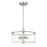 Craftmade Hailie 4 Light Pendant, Satin Nickel - 55694-SN