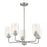 Craftmade Stowe 5 Light Chandelier, Nickel - 56025-BNK