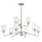 Craftmade Shayna 9 Light Chandelier, Nickel - 56129-BNK