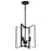 Craftmade Shayna 3 Light Foyer Pendant, Flat Black - 56133-FB