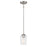 Craftmade Shayna 1 Light Mini Pendant, Nickel - 56191-BNK