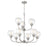 Craftmade Glenda 9 Light Chandelier, Polished Nickel - 56229-BNK