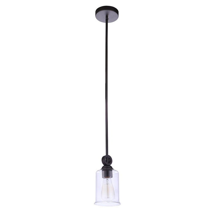 Craftmade Romero 1 Light Mini Pendant, Espresso - 56491-ESP