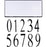 Craftmade Surface Mount Address Plaque Number 0 - AP-0-FB