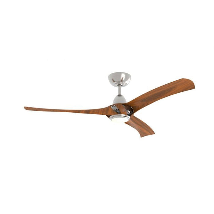 Craftmade Genesis 52" Genesis Ceiling Fan, Nickel/Walnut - GEN52BNKWAL3