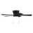 Craftmade Merit 52" Ceiling Fan, Flat Black - MER52FB5