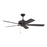 Craftmade 52" Optimum Ceiling Fan, Flat Black - OPT52FB5