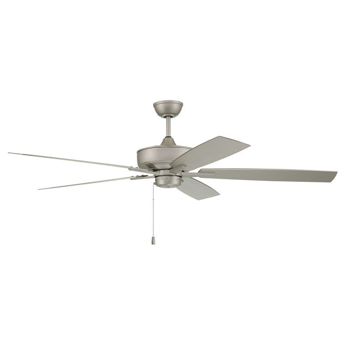 Craftmade Outdoor Super Pro 60" Ceiling Fan, Painted Nickel - OS60PN5