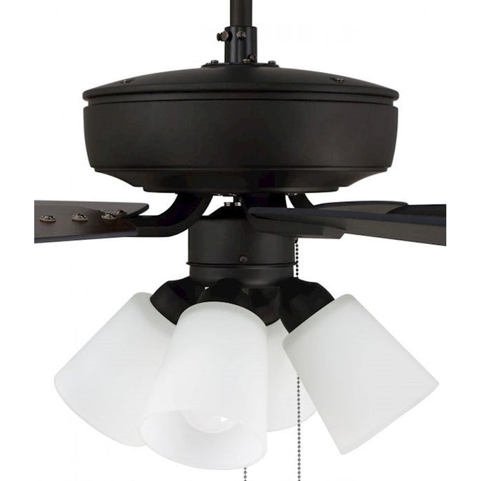 Craftmade Pro Plus 114 52" Fan With Blades, 4 Light Kit