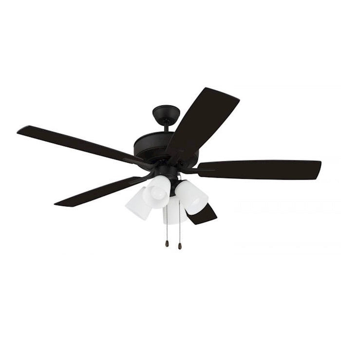 Craftmade Pro Plus 114 52" Fan With Blades, 4 Light Kit