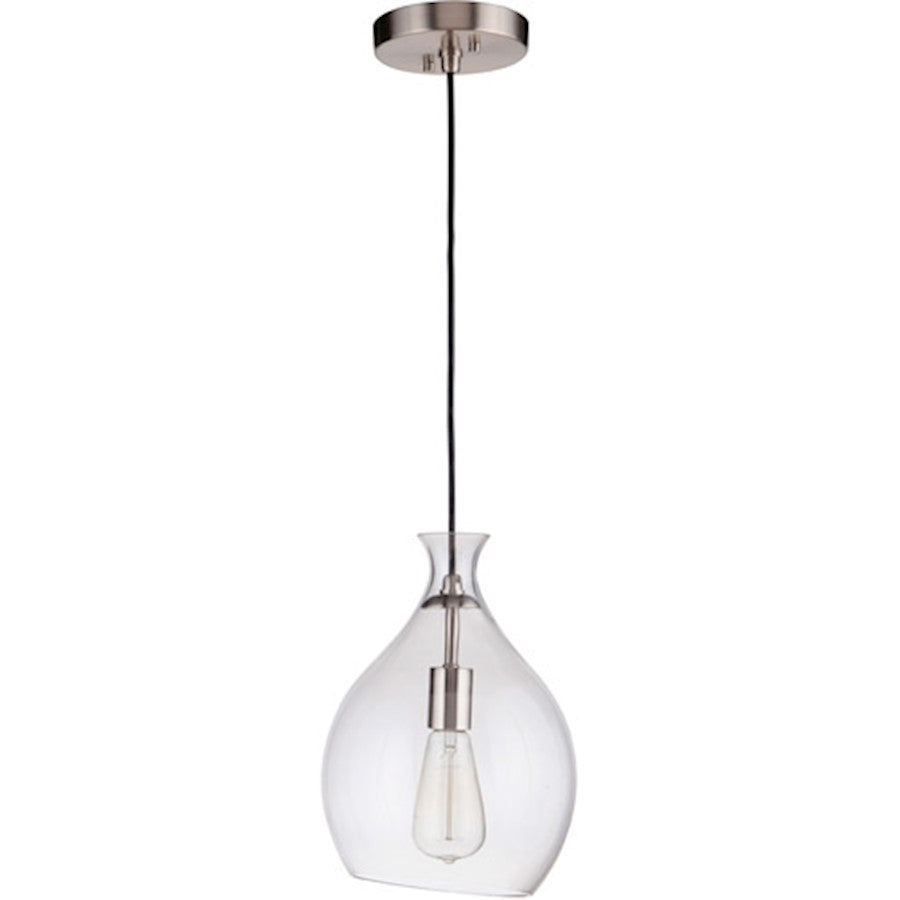 Craftmade 1 Light 8" Pendant, Brushed Polished Nickel - P950BNK1