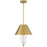 Craftmade 3 Light Pendant, Satin Brass - P955SB3