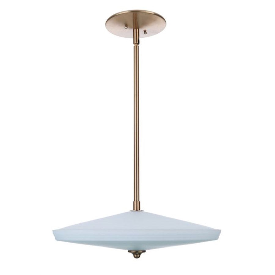 Craftmade 3 Light Pendant, Satin Brass - P970SB4