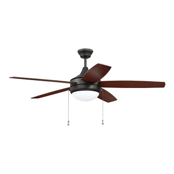 Craftmade 52" Phaze 5 Ceiling Fan, Espresso - PHA52ESP5-UCI