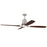 Craftmade Ricasso 60" Ceiling Fan, Brushed Polished Nickel - RIC60BNK4