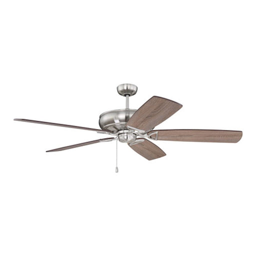 Craftmade 62" Supreme Air Plus Ceiling Fan, Brushed Polished Nickel - SAP62BNK5