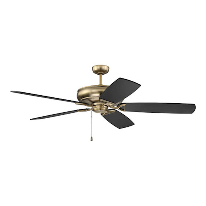 Craftmade 62" Supreme Air Plus Ceiling Fan, Satin Brass - SAP62SB5