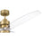 Craftmade Sonnet Wifi 60 1 Lt Ceiling Fan & Blades, Brass/White