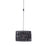 Craftmade Portable Swag Pendant with Paper Tape Shade, Flat Black - SW2007-FB