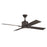 Craftmade Teana 52" Ceiling Fan/Light Kit/Wall Control, Black - TEA52FB4