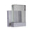 Craftmade Aria II Medium Outdoor Wall Lantern, Satin Aluminum - ZA1210-SA-LED