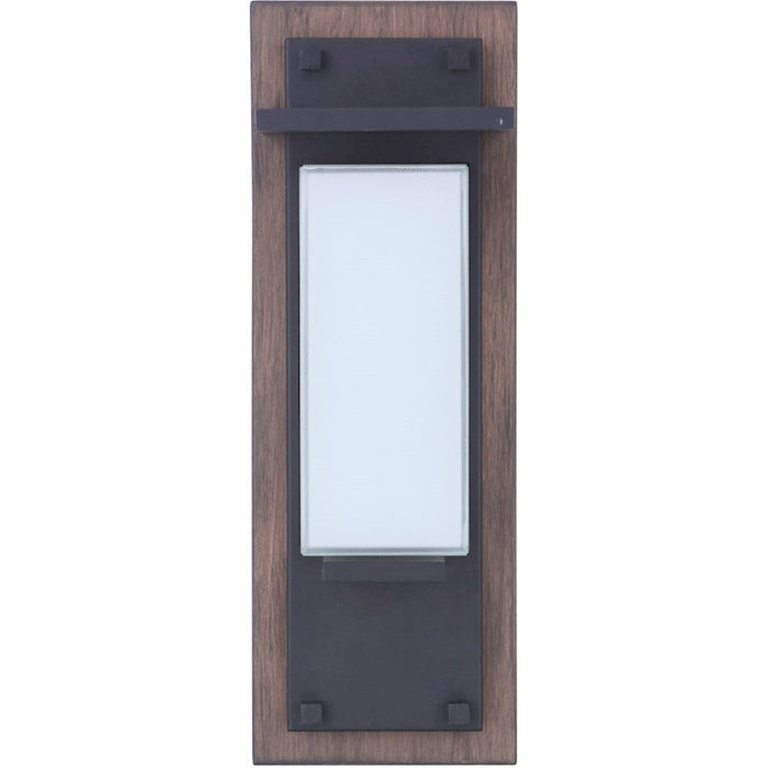 Craftmade Heights Small Outdoor Lantern, Whiskey/Midnight - ZA2502-WBMN-LED