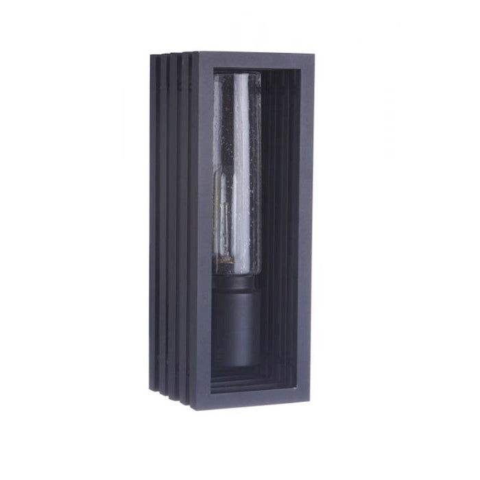 Craftmade Carmel 1 Light Small Outdoor Lantern, Textured Matte Black - ZA2800-TB