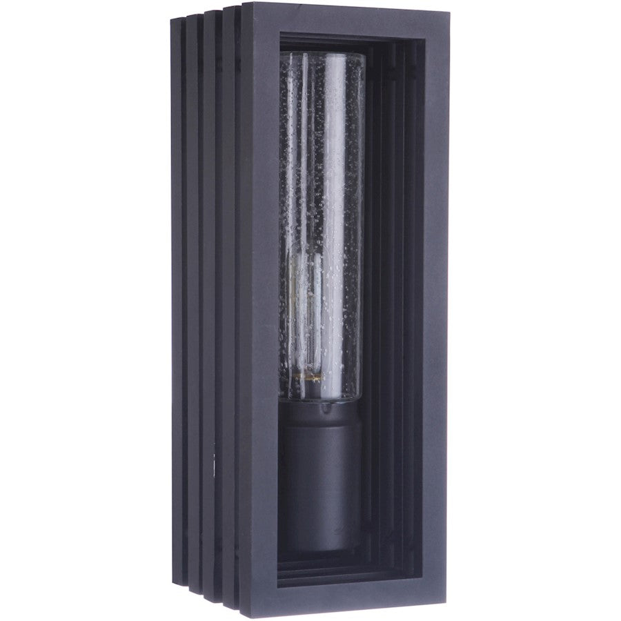 Craftmade Carmel 1 Light Medium Outdoor Lantern, Matte Black - ZA2810-TB