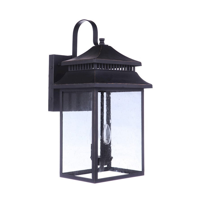 Craftmade Crossbend 3 Light 24" Outdoor Lantern, Dark Bronze - ZA3134-DBG