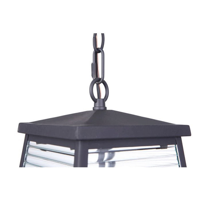 Craftmade Armstrong 3 Light Outdoor Pendant, Midnight