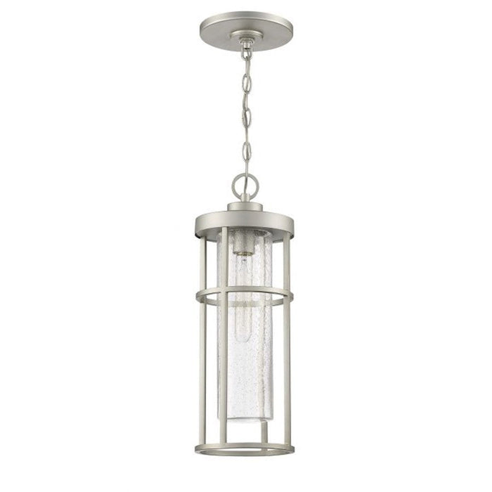 Craftmade Encompass 1 Light Pendant, Satin Aluminum - ZA4211-SA