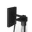 Craftmade Dunn 1 Light Wall Mount, Textured Matte Black