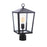 Craftmade Olsen 1 Light Outdoor Post Light, Midnight - ZA4615-MN