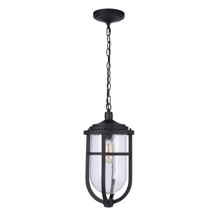 Craftmade Voyage 1 Light Outdoor Pendant, Midnight - ZA4721-MN