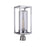 Craftmade Neo 1 Light Outdoor Post, Satin Aluminum - ZA4825-SA