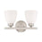 HomePlace by Capital Lighting Jameson 2 Light Vanity, Nickel - 114321BN-333