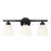 HomePlace Lighting Jameson Vanity, Black/White