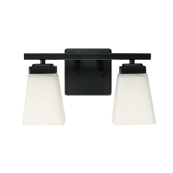 HomePlace Lighting Baxley Vanity, Black/White