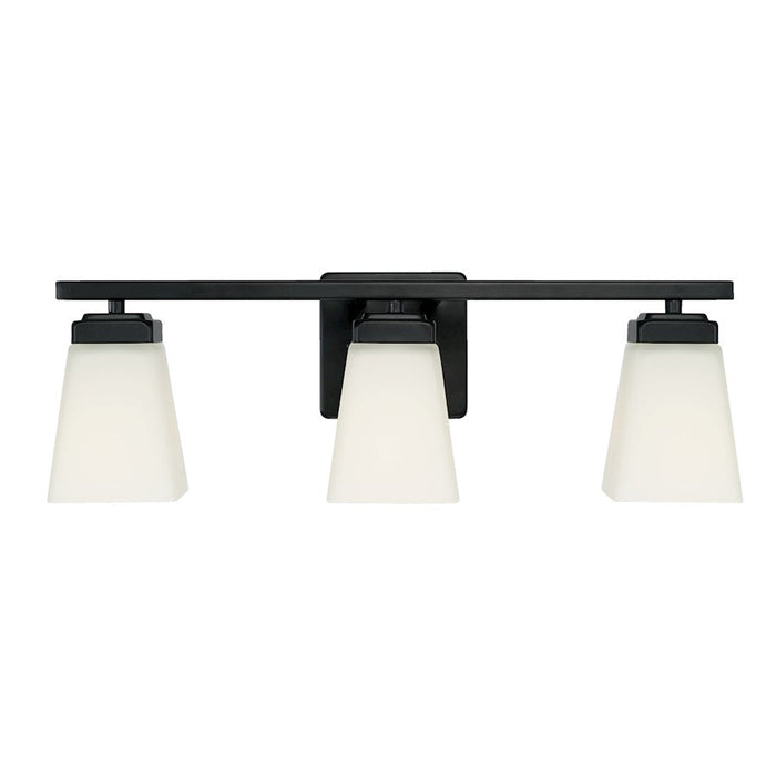 HomePlace Lighting Baxley Vanity, Black/White