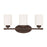 HomePlace by Capital Lighting Dixon 3 Light Vanity, Bronze - 115231BZ-338