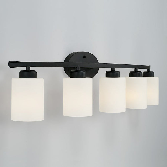 HomePlace Lighting Dixon Vanity, Black/White