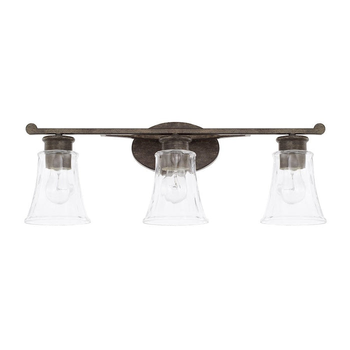 Capital Lighting Sinclair 3 Light Vanity, Renaissance Brown - 117431RB-372